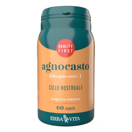 Erba Vita Agnocasto Integratore Ciclo Mestruale 60 Capsule