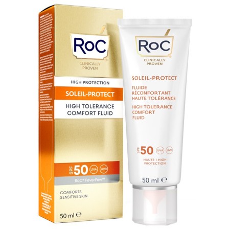 RoC Fluido Solare Viso Elevata Tollerabilità SPF50 50 ml