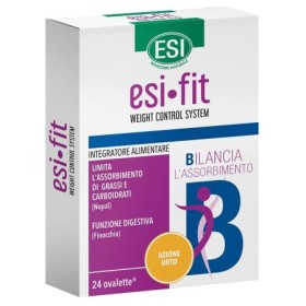Esi Fit Bilancia Azione Urto Integratore Bruciagrassi 24 Ovalette