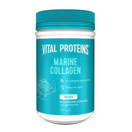 Vital Proteins Collagen Marine Integratore in Polvere Barattolo da 221 g