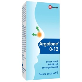Argotone 0-12 Gocce Nasali Bambini Fluidificanti 20 ml