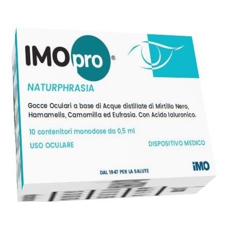 Imopro Naturphrasia Collirio Lenitivo 10 Monodose da 0,5 Ml