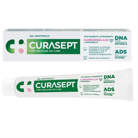 Curasept Gel Dentifricio Ads Dna Trattamento Astringente 75ml