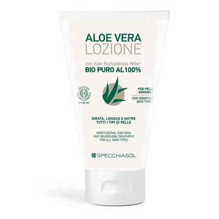 Specchiasol Alovera Lozione Bio Puro Lenitiva ed Emolliente 150 ml