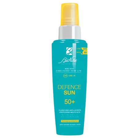 Bionike Defence Sun Fluido Anti-Lucidità SPF 50  Protezione Molto Alta 50 ml