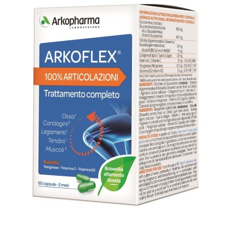 Arkoflex 100% Integratore Per Le Articolazioni 60 Capsule
