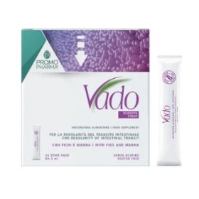Vado Sciroppo Integratore Per L'Intestino 30 Stick