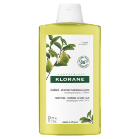 Klorane Shampoo Alla Polpa Di Cedro Leggero Capelli Da Normali A Grassi 400 ml