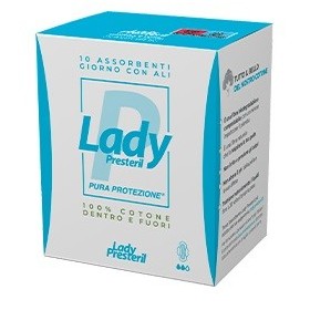 Lady Presteril Cotton Giorno Con Ali 10 Pezzi