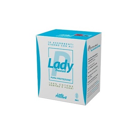 Lady Presteril Cotton Giorno Con Ali 10 Pezzi