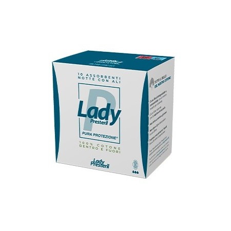 Lady Presteril Cotton Notte Con Ali 10 Pezzi