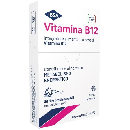 IBSA Vitamina B12 Integratore 30 Film Orodispersibili