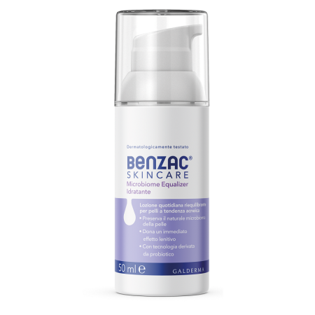 Benzac Skincare Microbiome Equalizer Lozione Idratante Per Pelle Acneica 50 ml 