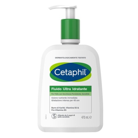 Cetaphil Fluido Ultra Idratante Pelle Secca 470 ml