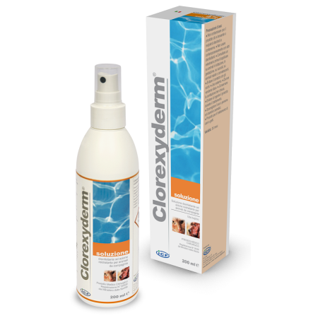Clorexyderm Soluzione Disinfettante Veterinaria 200 Ml