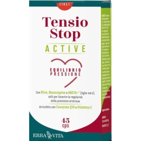 Erba Vita Tensio Stop Active Integratore Pressione Arteriosa 45 Capsule
