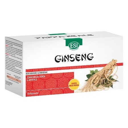 Esi Ginseng Integratore per la Stanchezza 10 Flaconcini