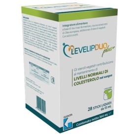Levelip Duo Plus Integratore per il Colesterolo 28 Stick
