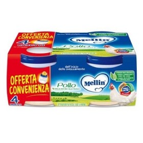 Mellin Omogeneizzato di Pollo 4 x 80 g