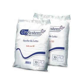 UroSystem Sacca da Letto Senza Valvola di Scarico Tubo da 130 cm 30 Pezzi