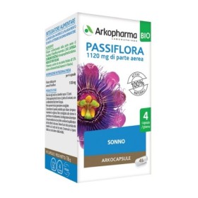 Arkocapsule Passiflora Bio Integratore Per Benessere Mentale e Sonno 45 Capsule