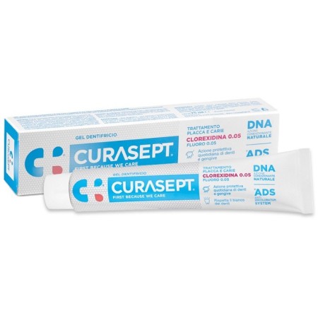 Curasept Clorexidina 0,05% ADS DNA Gel Dentifricio 75 ml