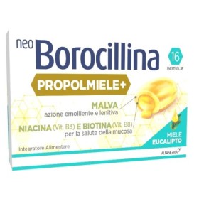 Neoborocillina Propolmiele  Miele E Eucalipto 16 Pastiglie
