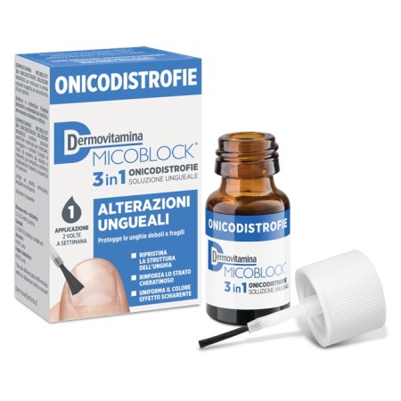 Dermovitamina MicoBlock 3in1 Onicodistrofie Soluzione Ungueale 7 ml