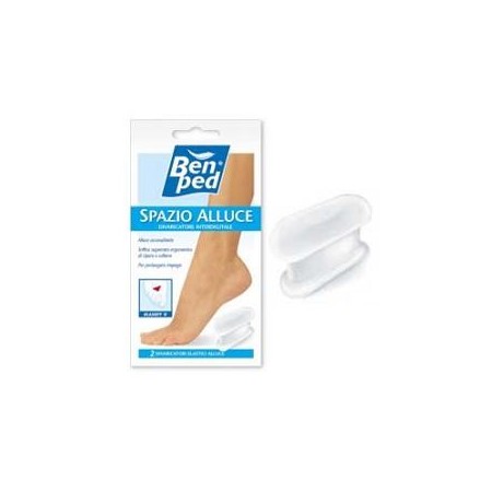 Benped Divaricatore Intedigitale Alluce Valgo Misura Grande 2 Pezzi