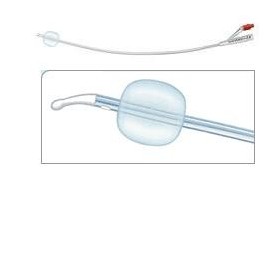 Rusch Brillant Plus AcquaFlate Adulti Catetere Vescicale CH14 Foley 41 cm