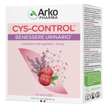 Cys-Control 500 Integratore Con Erica 60 Capsule