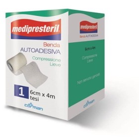 Medipresteril Benda Autoadesiva cm 6x4 m