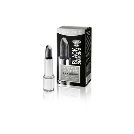 Incarose Extra Pure Hyaluronic Black Diamond Rossetto Nero Diamantato 1 Pezzo
