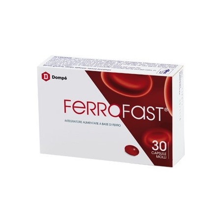 Ferrofast Integratore Di Ferro 30 Capsule Molli