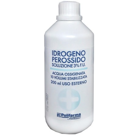 Polifarma Benessere Perossido Idrogeno 3% Disinfettante 200 ml