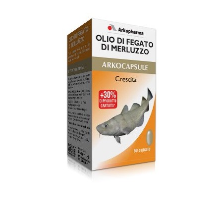 Arkocapsule Olio Di Merluzzo Integratore 60 Capsule