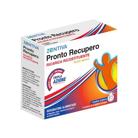Pronto Recupero Zentiva Integratore Ricostituente 14 Bustine