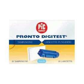 Pic Pronto Digitest Pungidito 25 Lancette