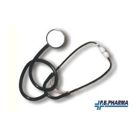 FONENDOSCOPIO PIATTO NERO