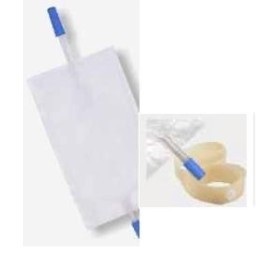 PB Pharma Sacca Raccolta Urina Da Gamba Con Valvola Di Scarico 10 Pezzi 750 ml