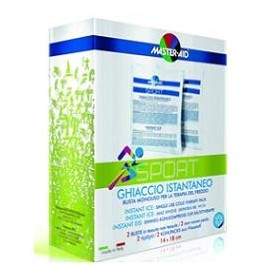 Master Aid Ghiaccio Istantaneo Per Terapia Del Freddo 14x18 cm 2 Pezzi