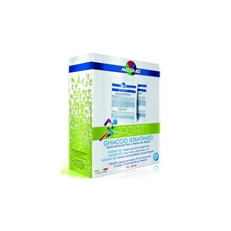 Master Aid Ghiaccio Istantaneo Per Terapia Del Freddo 14x18 cm 2 Pezzi
