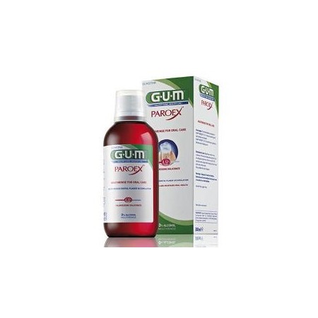 Gum Paroex Collutorio 0.12% Clorexidina per Gengiviti Parodontiti 300 ml