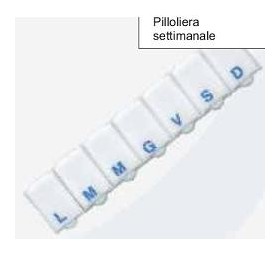 PB Pharma Pilloliera Settimanale In Plastica