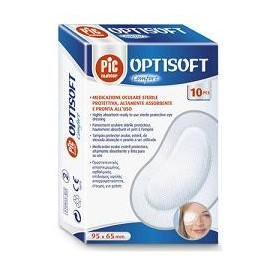 Pic Optisoft Comfort Medicazione Oculare Adesiva Sterile 95x65mm 10 pezzi