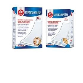 Pic Stericompress 18x40 cm 12 Garze