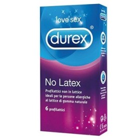 Durex No Latex Profilattico Non in Lattice 6 Pezzi
