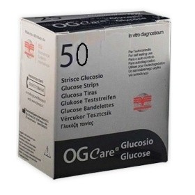 OGcare Glicemia Strisce Misurazione Glicemia 50 Pezzi