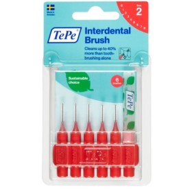 TePe Scovolino Rosso Per Pulizia Interdentale 0,5 mm 6 Pezzi