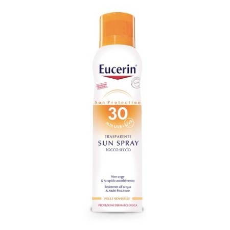 Eucerin Sun Spray Tocco Secco FP 30 Protezione Corpo 200 ml